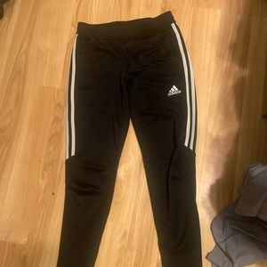 Adidas joggers, well worn
